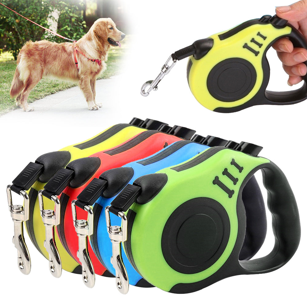 Automatic Retractable Pet Leash and Traction Rope Set