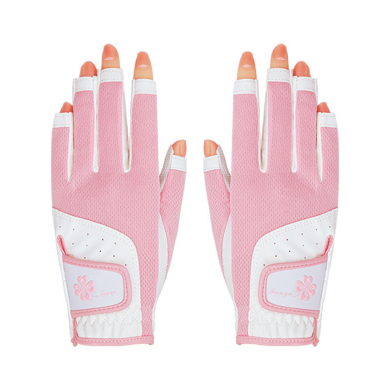 Breathable Non-Slip Golf Gloves for Women Comfortable Durable Sports Performance