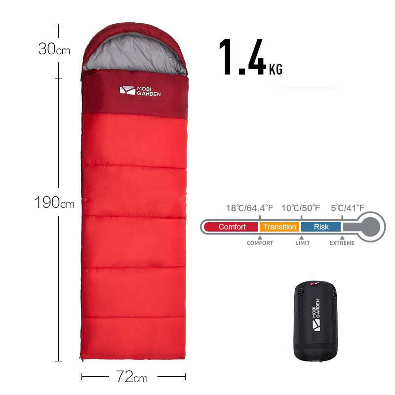 Thickened Mummy Sleeping Bag for Winter Outdoor Camping
