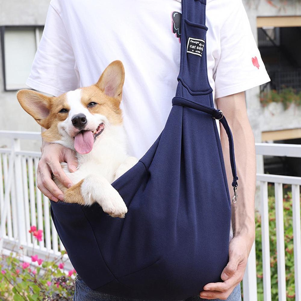 Breathable Outdoor Pet Travel Sling Carrier Bag