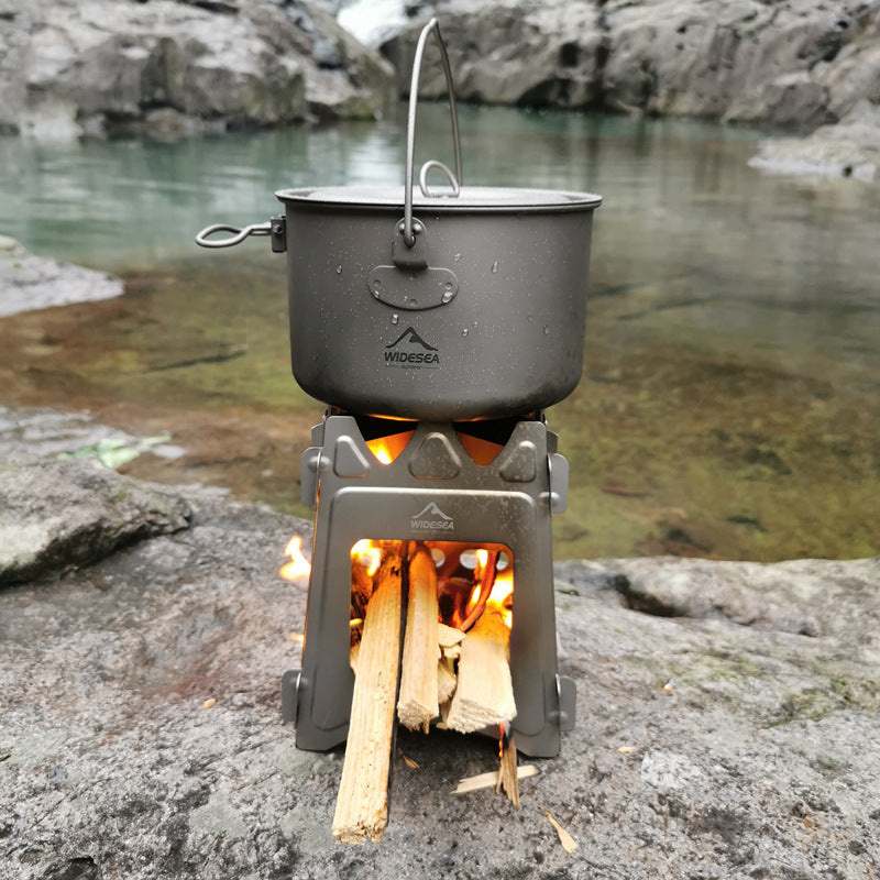 Ultra-Light Foldable Cookware Set for Outdoor Camping and Hiking