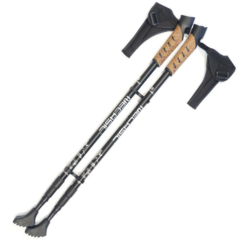 Nordic Walking Trekking Pole with Straight Handle for Hiking