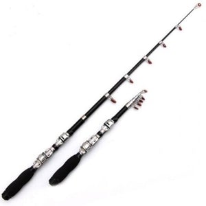 Portable Lightweight Luya Throwing Fishing Pole for Small Rocks