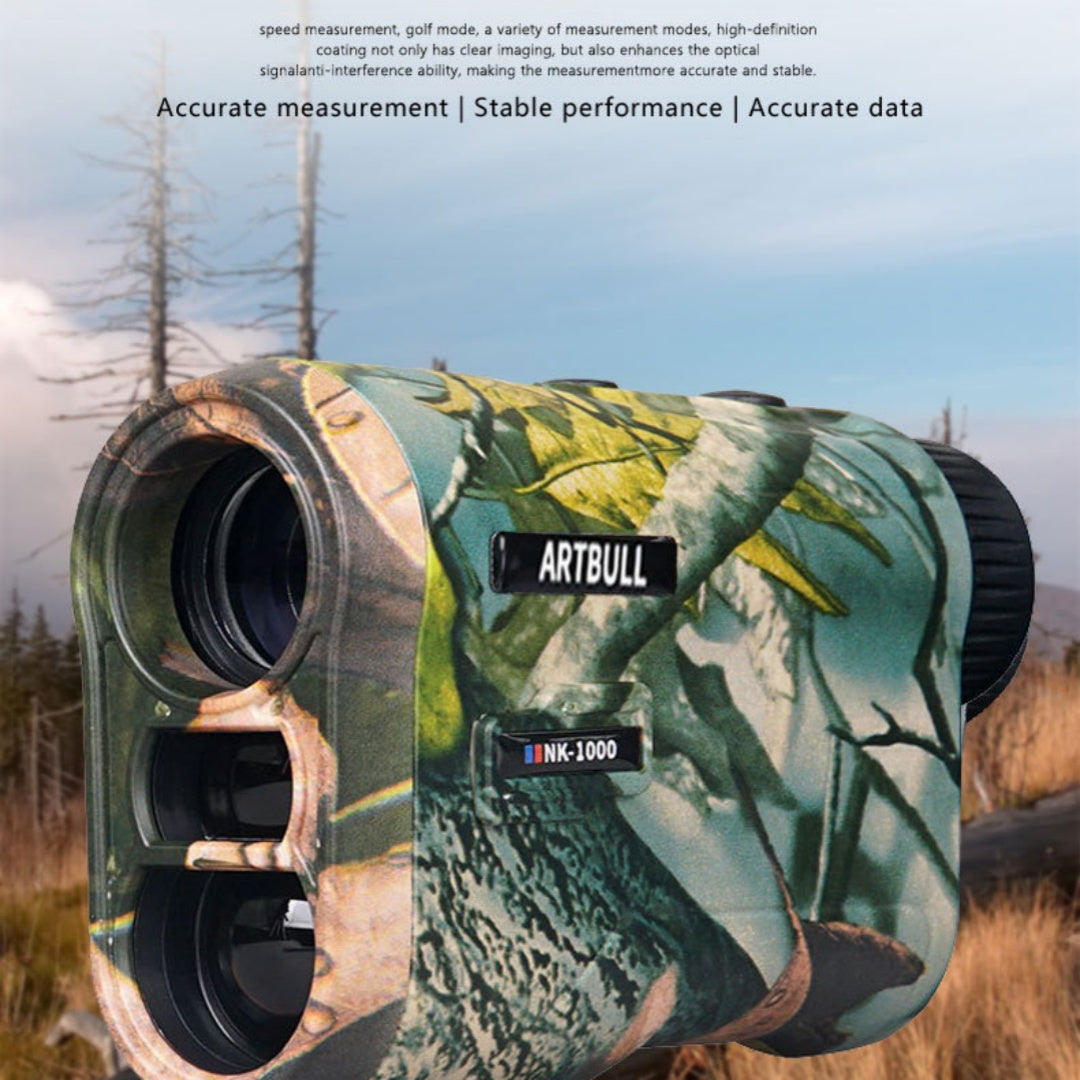 Camouflage Golf Rangefinder with Rechargeable Telescope