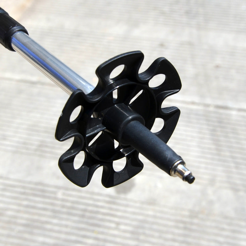 Ski Pole Accessories with Tungsten Steel Rod Tips for Durability
