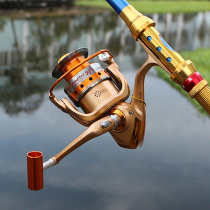 Metal Head Rocker Spinning Fishing Reel for Sea Rods