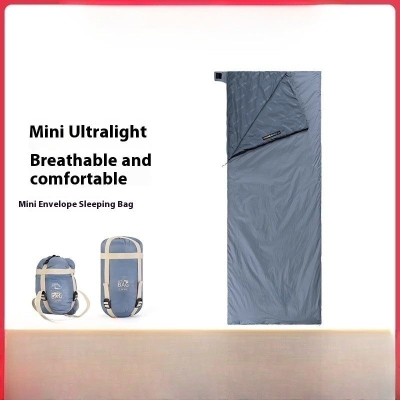 Summer Thin Envelope Sleeping Bag Outdoor Travel Portable Quilt
