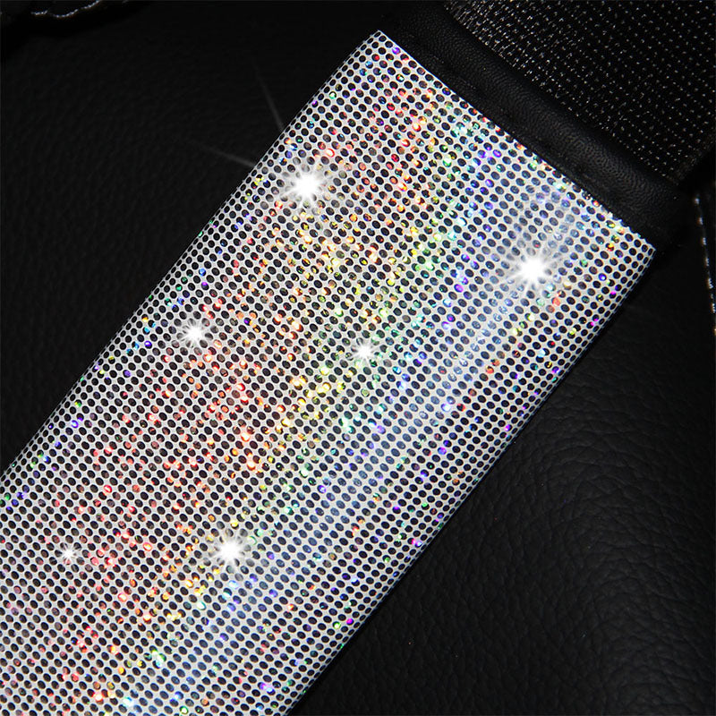 Colorful Star Gilded Leather Car Seat Belt Shoulder Cover