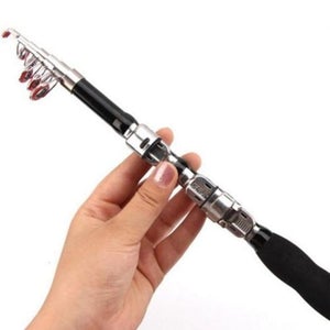 Portable Lightweight Luya Throwing Fishing Pole for Small Rocks