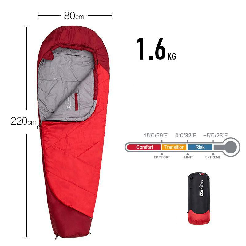 Thickened Mummy Sleeping Bag for Winter Outdoor Camping