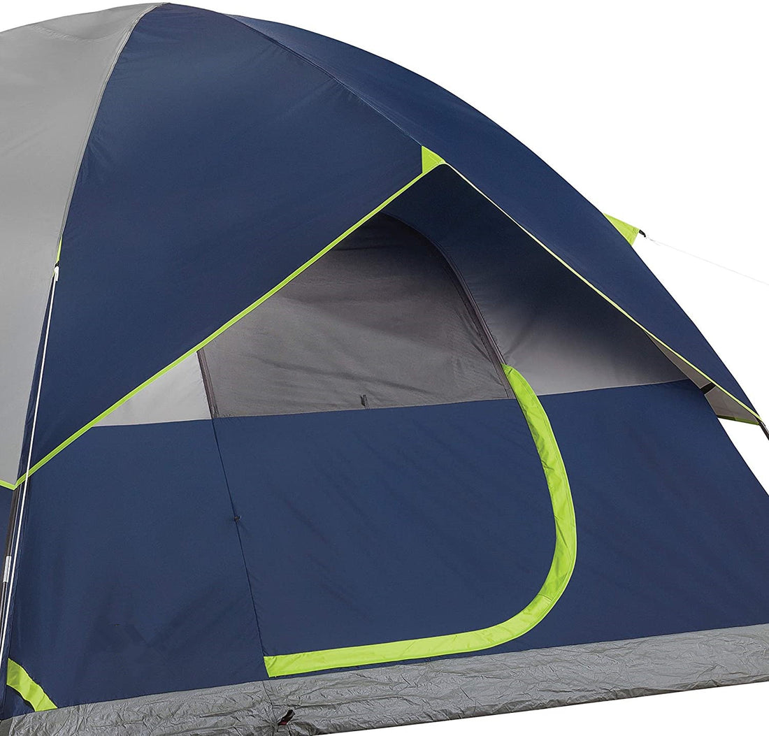 Double Layer Camping Tent with Sunshade and UV Protection