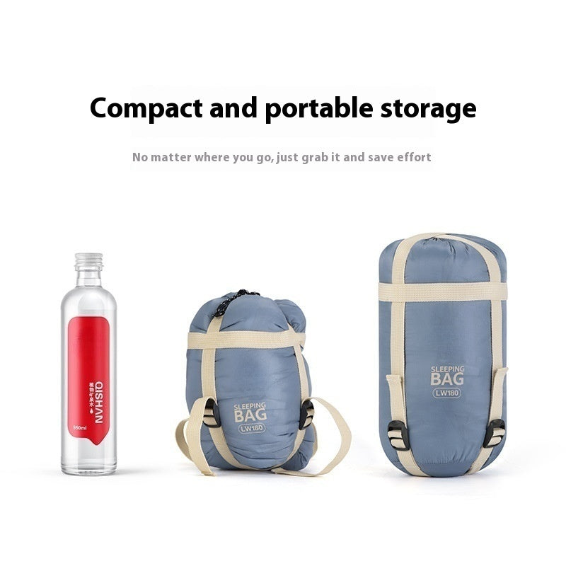 Summer Thin Envelope Sleeping Bag Outdoor Travel Portable Quilt