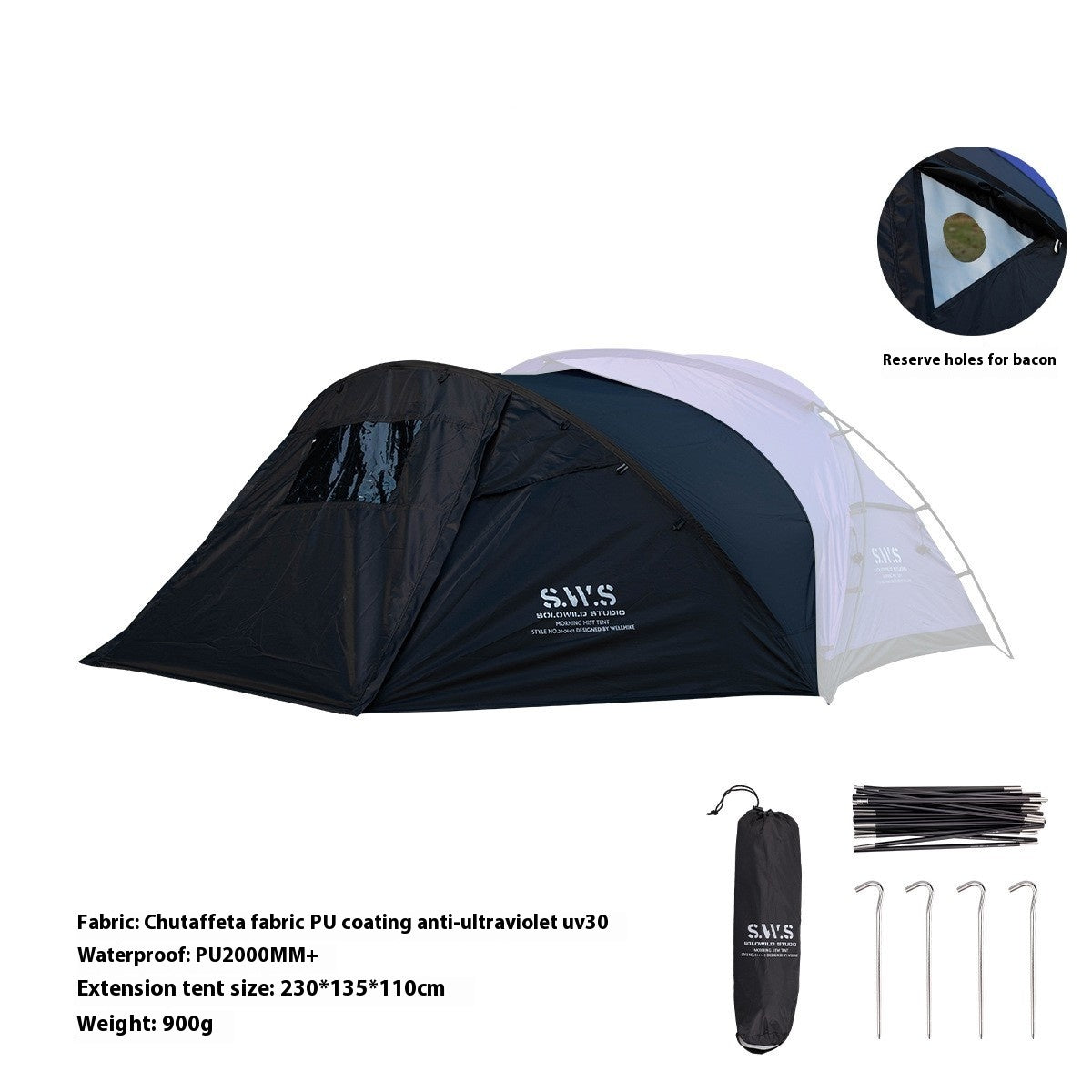 Outdoor Camping Tent and Equipment