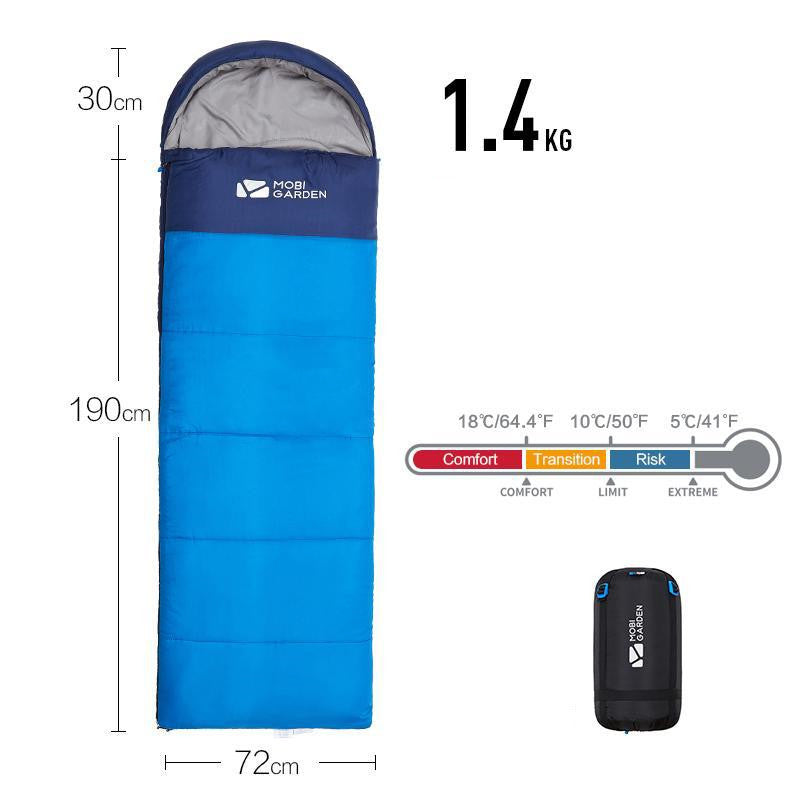 Thickened Mummy Sleeping Bag for Winter Outdoor Camping