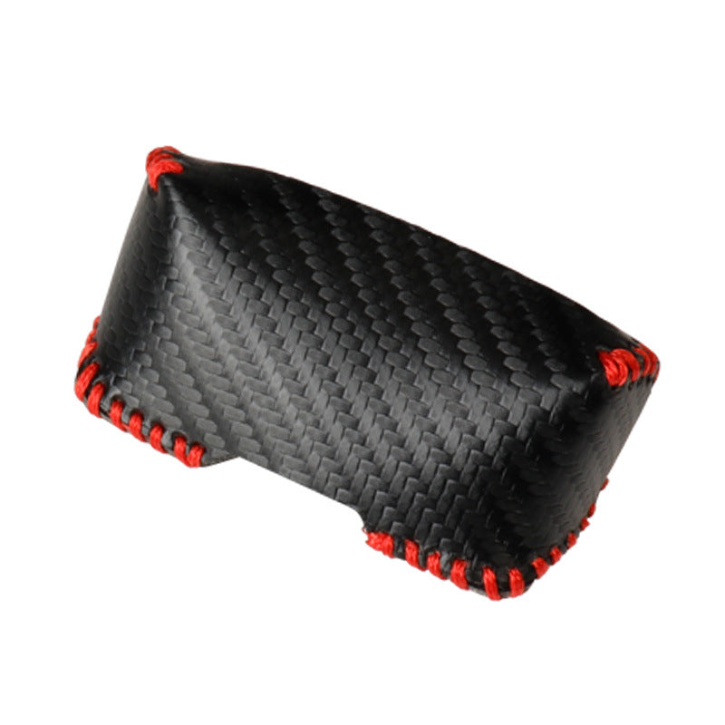 Car Seat Belt Bayonet Latch Protective Leather Cover