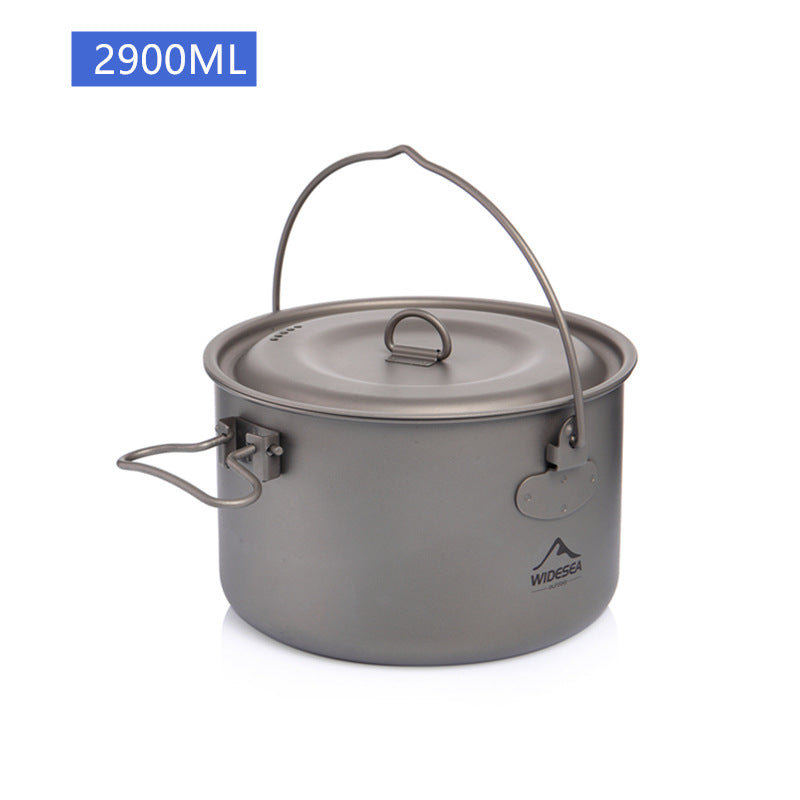 Ultra-Light Foldable Cookware Set for Outdoor Camping and Hiking