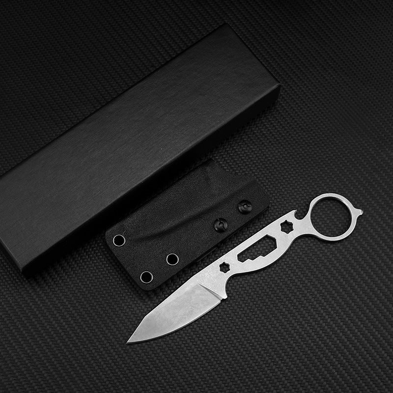 Wilderness Survival Small Straight Knife Pocket Hunting Knife