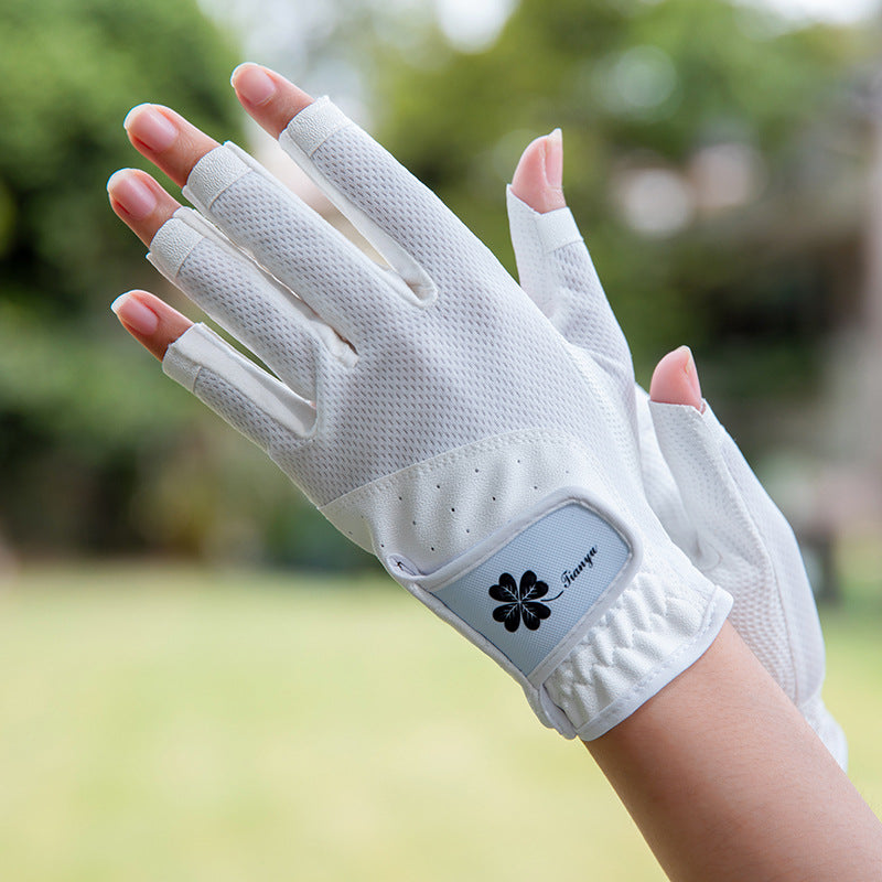 Breathable Non-Slip Golf Gloves for Women Comfortable Durable Sports Performance