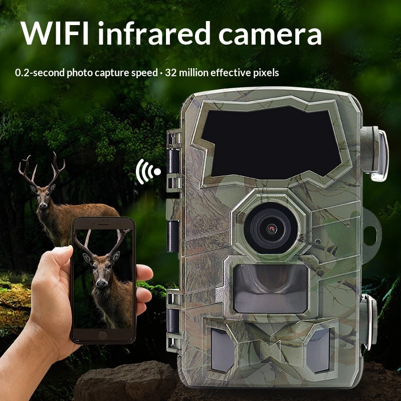 Wi-Fi Hunting Camera for Outdoor Scientific Research with Motion-Activated Monitoring