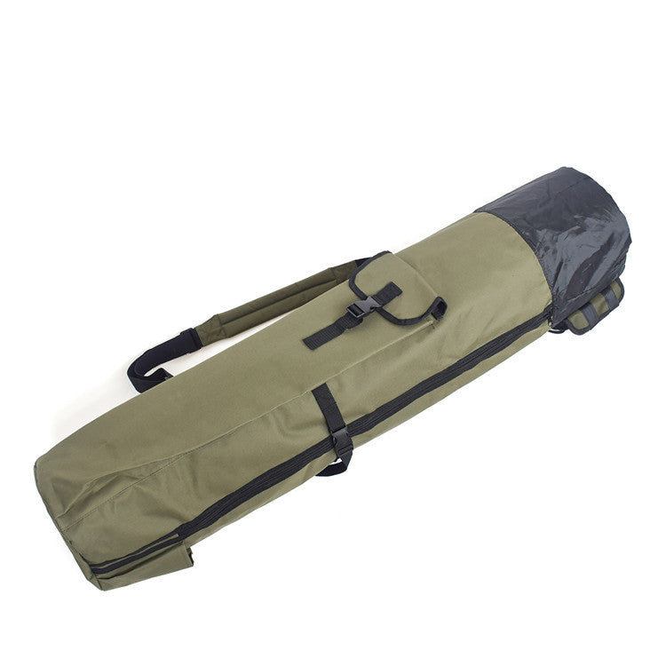 Cylindrical Fishing Bag for Rods and Fishing Gear