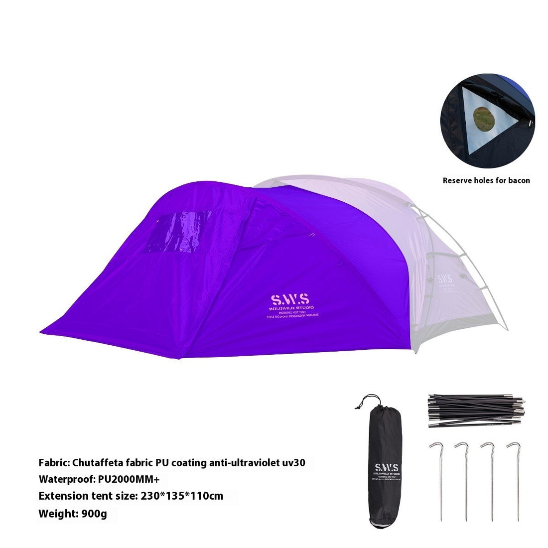 Outdoor Camping Tent and Equipment