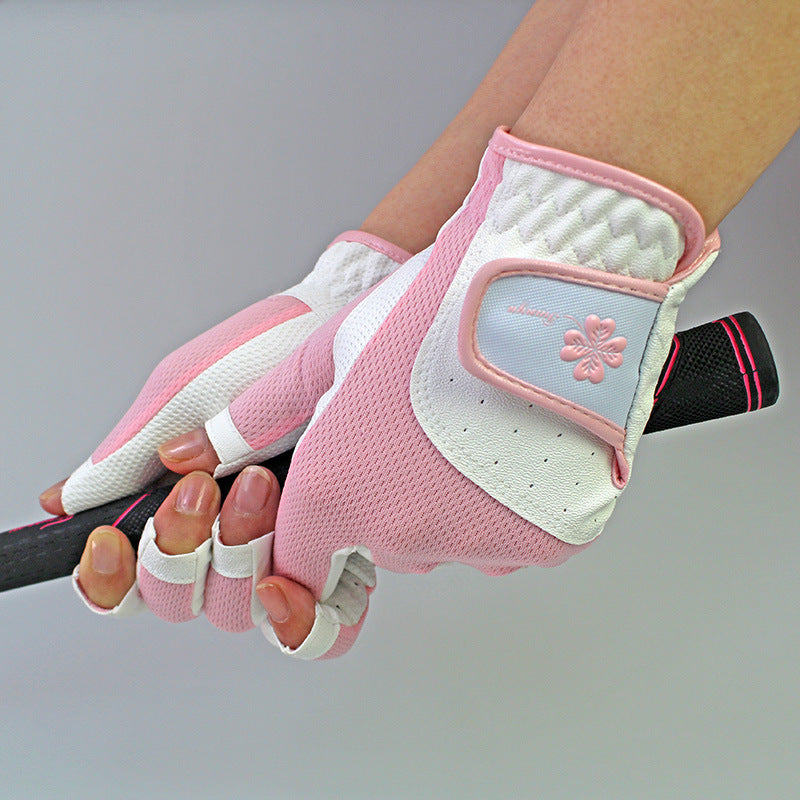 Breathable Non-Slip Golf Gloves for Women Comfortable Durable Sports Performance