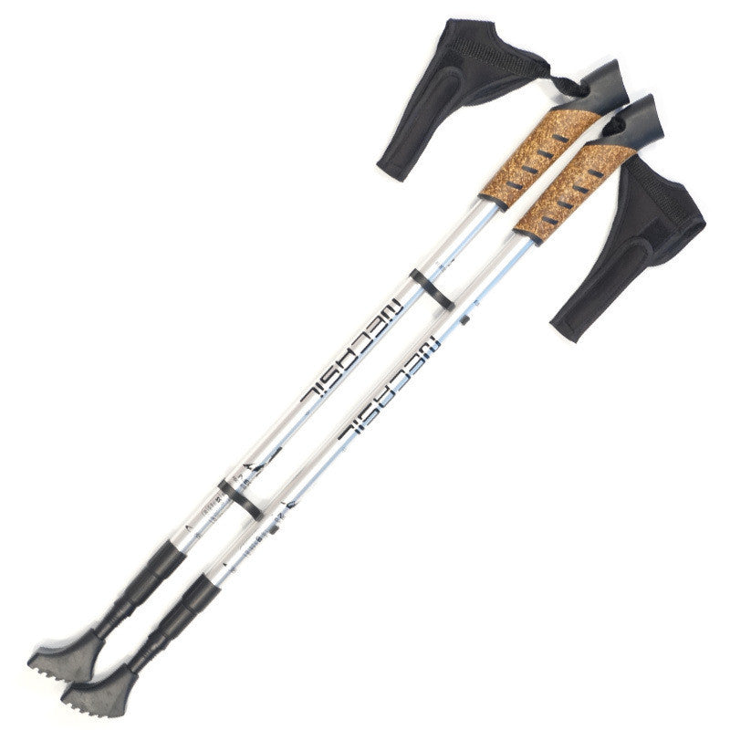 Nordic Walking Trekking Pole with Straight Handle for Hiking